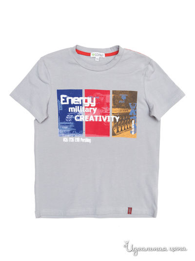 Футболка S’COOL!, цвет серая