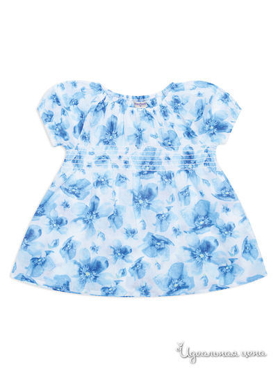 Блуза PlayToday, цвет синий, белый