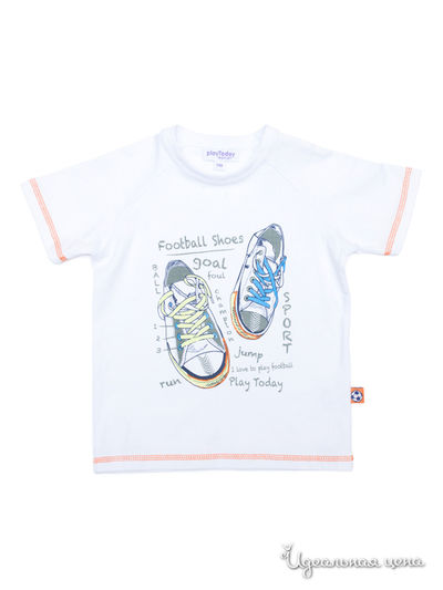 Лонгслив PlayToday, цвет белый