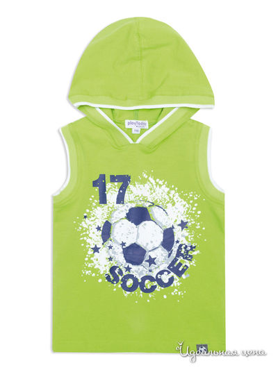 Майка PLAYTODAY для мальчика, цвет салатовый PlayToday, цвет салатовый