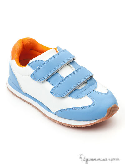 Полуботинки PlayToday, цвет белый, голубой