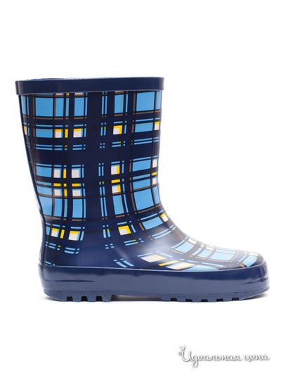 Сапоги PlayToday, цвет синий, голубой, желтый, белый