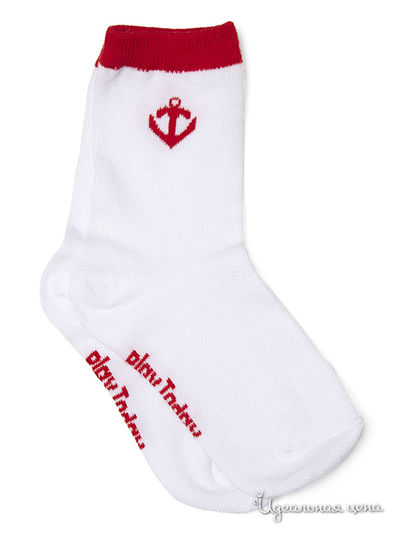 Носки PlayToday, цвет белые, красные