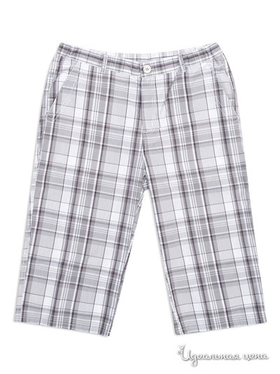 Бриджи Scool для мальчика, цвет серый, белый S’COOL!, цвет серый, белый