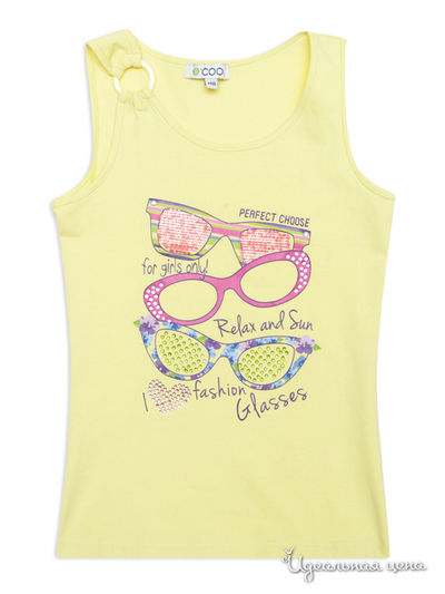 Майка S’COOL!, цвет Желтый