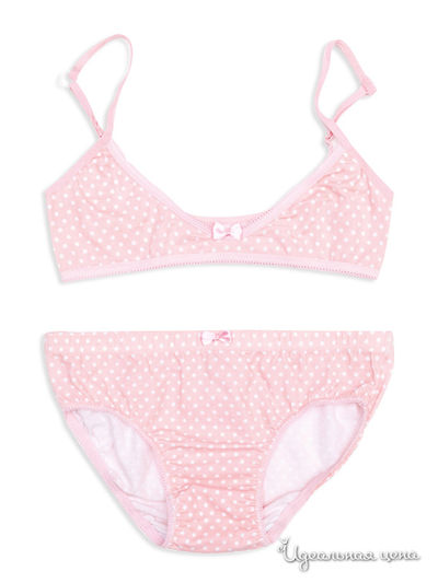 Комплект S’COOL!, цвет розовый, белый