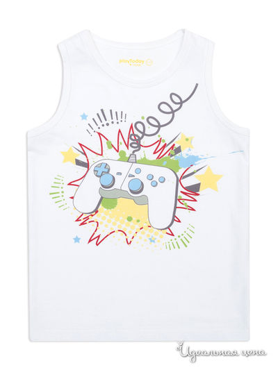 Майка PlayToday, цвет белый