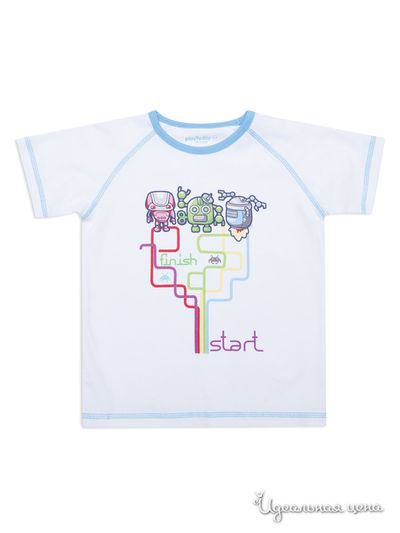 Футболка PlayToday, цвет белый