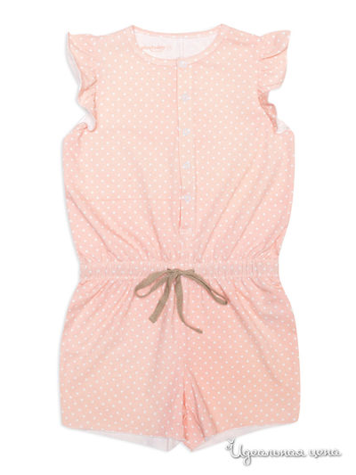 Комбинезон PlayToday, цвет белый, розовый