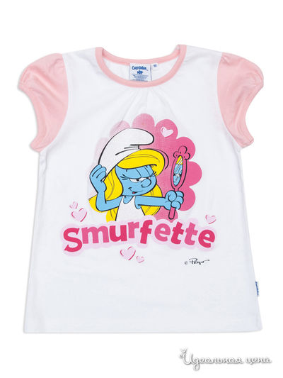 Пижама PlayToday, цвет белый, розовый