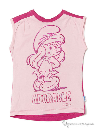 Футболка PlayToday, цвет розовый, малиновый