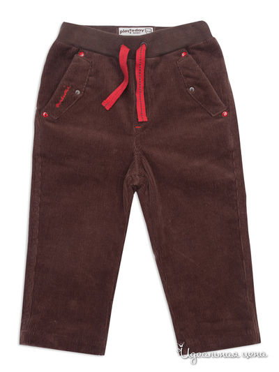 Брюки PlayToday, цвет Коричневый