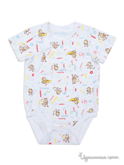 Боди PlayToday, цвет Белый