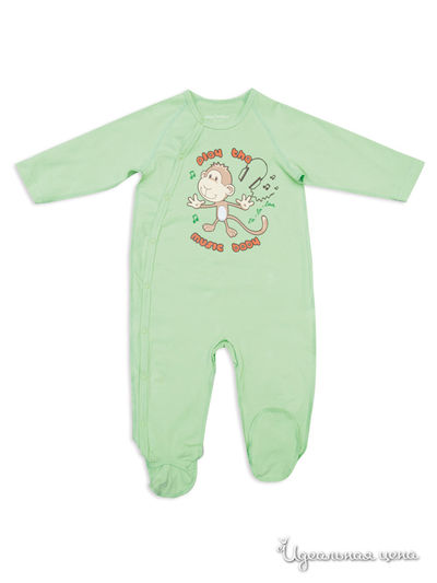 Комбинезон PlayToday, цвет белый, зеленый