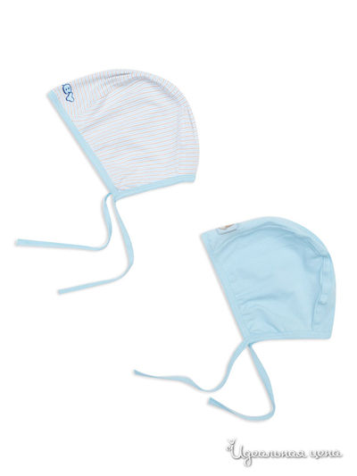 Шапка PlayToday, цвет голубая, белая