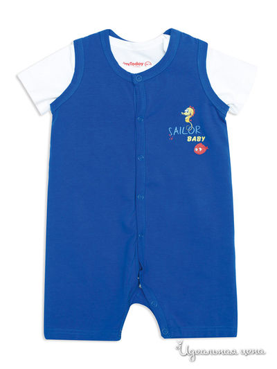 Комплект PlayToday, цвет белый, синий