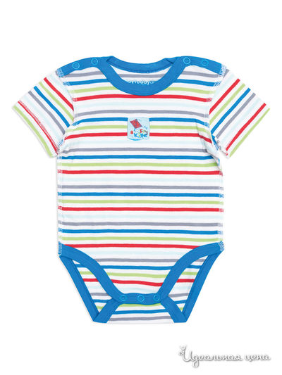 Боди PlayToday, цвет белое, мультиколор