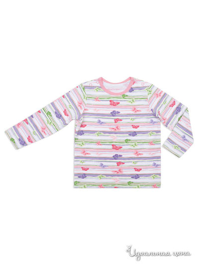 Футболка PlayToday, цвет белый, розовый, салатовый, голубой