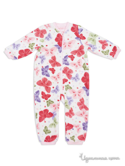 Комбинезон PLAYTODAY для девочки, цвет белый, розовый, голубой, салатовый PlayToday, цвет белый, розовый, голубой, салатовый