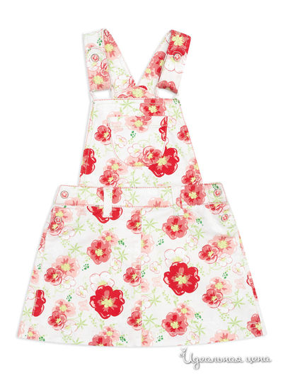 Сарафан PlayToday, цвет красный, белый, розовый, желтый, салатовый, зеленый