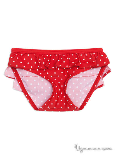 Плавки PlayToday, цвет красный, белый