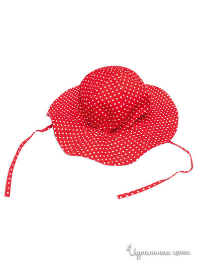 Панама PlayToday, цвет красный, белый