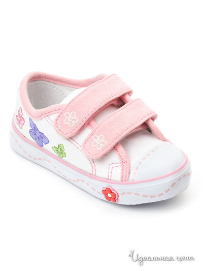 Полуботинки PlayToday, цвет белый, розовый