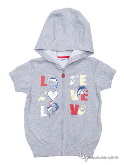 Толстовка PlayToday, цвет серый