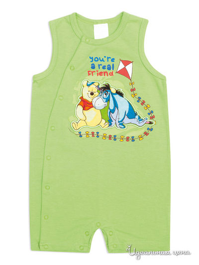 Полукомбинезон PLAYTODAY для мальчика, цвет зеленый, мульти PlayToday, цвет зеленый, мульти