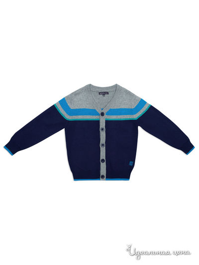 Кардиган Tutti Quanti, цвет серый, голубой, бирюзовый, синий