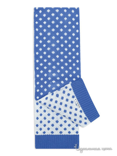Шарф Tutti Quanti, цвет синий, белый