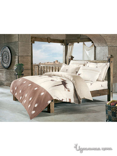 Постельное белье Issimo, цвет Коричневый