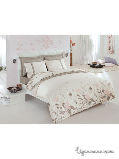 Постельное белье Issimo, цвет жемчужно-палевый