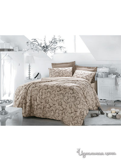 Комплект постельного белья 1,5 спальный Issimo, цвет крем-брюле