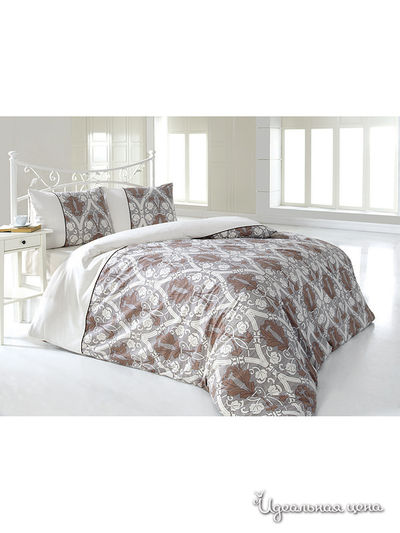 Комплект постельного белья 1,5 спальный Issimo, цвет коричневый