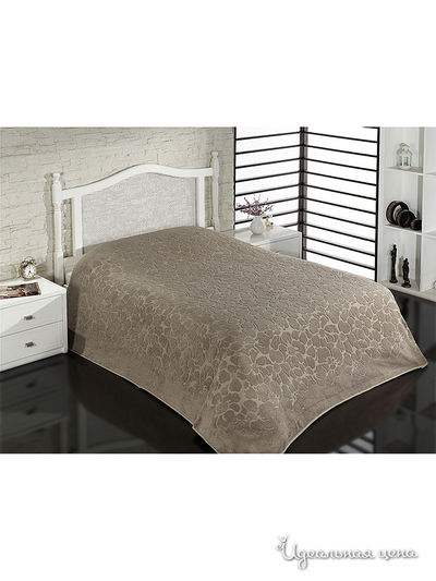 Покрывало, 220х240 см Issimo, цвет коричневый