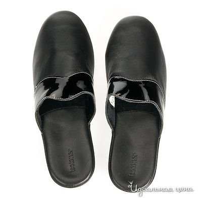 Тапочки Isotoner, цвет цвет черный