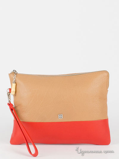 Сумка Palio, цвет бежевый, красный