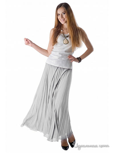 Юбка Bovona, цвет серая