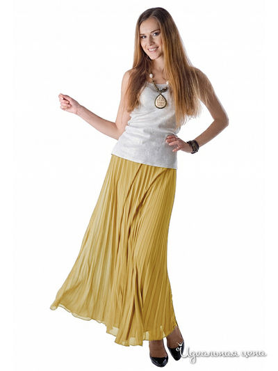 Юбка Bovona, цвет желтая