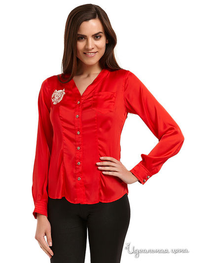 Блуза Leo Mayers, цвет красная