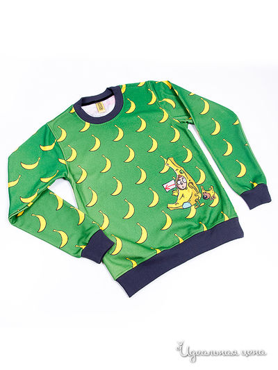 Свитшот Craabs, цвет Зеленый, синий, желтый