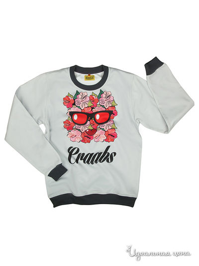 Свитшот Craabs, цвет серый