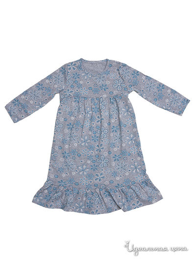 Сорочка для девочки Никамода, цвет серый Никамода, цвет серый