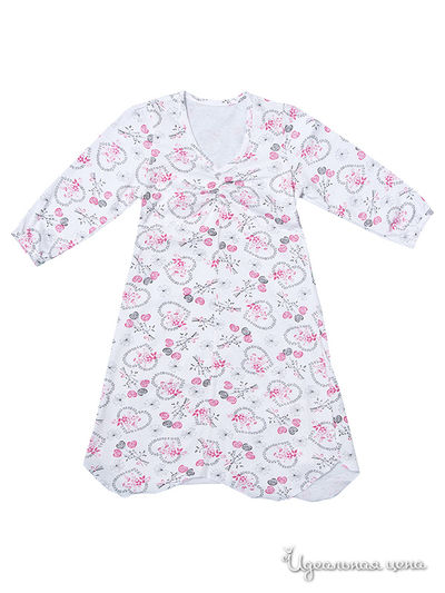 Сорочка для девочки Никамода, цвет белый Никамода, цвет Белый