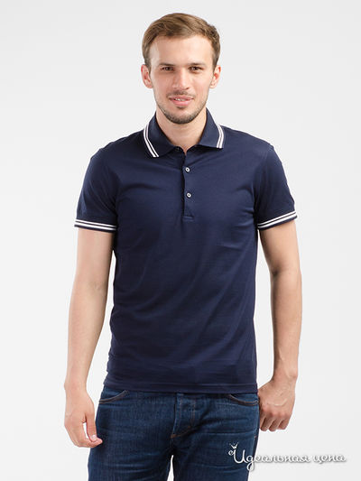 Поло Lario Covaldi, цвет темно-синий