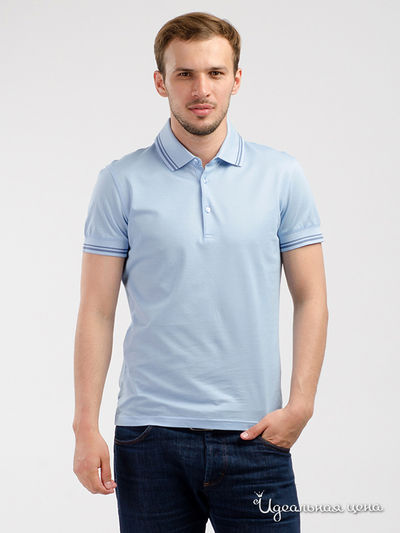 Поло Lario Covaldi, цвет голубой