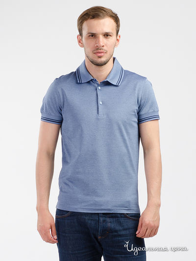 Футболка-поло Lario Covaldi, цвет синий