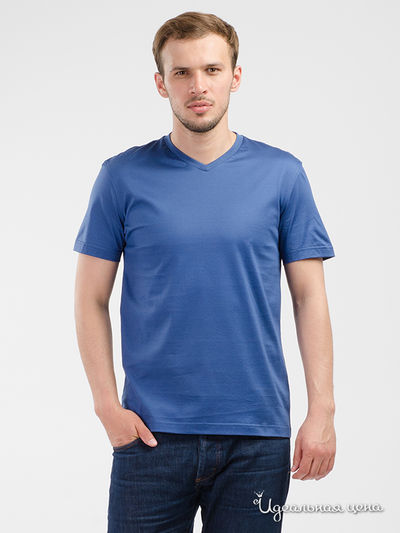 Футболка Lario Covaldi, цвет синий