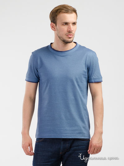 Футболка Lario Covaldi, цвет синий